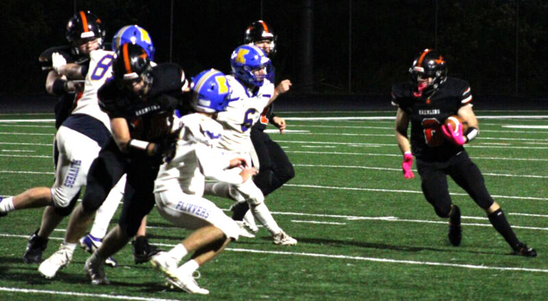 Kingsford runs past Houghton, 29